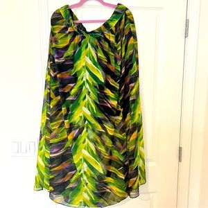 Long SKIRT Maxi Style with front slit in size 18/20.